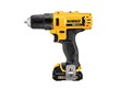 KIT TALADRO PERCUTOR DEWALT INALÁMBRICO DCD710S2 10MM 12V
