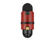 Cafetera Nespresso Inissia Rojo + Espumadera Aeroccino Negro