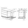 Anafe Eléctrico Inducción Con Extractor Bosch Pvq731f25e