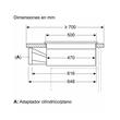 Anafe Eléctrico Inducción Con Extractor Bosch Pvq731f25e