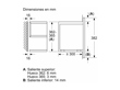 Microondas Con Grill Integrable Bosch Bel7321b1 Serie 8