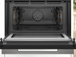 Horno Eléctrico Con Microondas Bosch Cmg7761b1 Empotrable