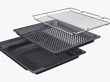Horno Eléctrico Con Microondas Bosch Cmg7761b1 Empotrable