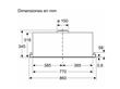 Campana Extractor Bosch Integrable Dln88pc60 86 Cm Negro