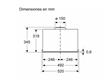 Campana Extractor Bosch Integrable Dln57pc60 52 Cm Negro