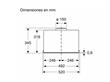 Campana Extractor De Cocina Bosch Integrable Dln56ac50 52cm