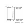 Freezer Vertical No Frost Bosch Inverter Gin81aef0 Blanco