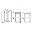 Freezer Vertical No Frost Bosch Inverter Gin81aef0 Blanco