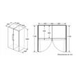 Heladera No Frost Bosch Ksf36pidp Serie 8 Acero Inoxidable