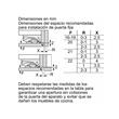 Heladera No Frost Bosch Kin86add0 Integrable Combi Serie 6