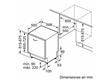 LAVAVAJILLAS BOSCH 13 CUBIERTOS PANELABLE SMV2ITX09E 60 CM