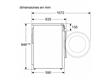 Lavasecarropas Automático Bosch Wng244a0es Blanco 10.5 Kg