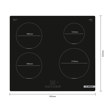 Anafe Eléctrico Inducción Cocina Bosch Pue611bb5e Serie 4