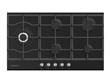 Anafe A Gas Cocina Predicta Pd-ag90n 5 Hornallas 90 Cm Negro