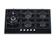 Anafe A Gas Cocina Predicta Pd-ag90n 5 Hornallas 90 Cm Negro