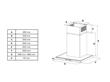 Campana Extractor De Cocina Predicta Pared 90 Cm Pd-cp905i