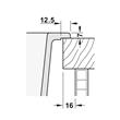 Bacha Cocina Simple Pileta Häfele Loft Cuarzo 36 Litros