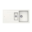 Bacha Cocina Doble Pileta Hafele Magnum Cuarzo C/ Escurridor
