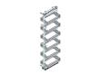 Columna Extraíble Hafele 595.80.001 300 Mm 6 Canastos
