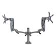 Soporte Monitor Escritorio Häfele 2 Brazos Ellipta 3  5 Kg