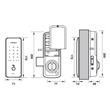 Cerradura Digital Er 5100 Ble Hafele Cerrojo Inteligente 