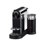 Cafetera Nespresso Inissia Rojo + Espumadera Aeroccino Negro