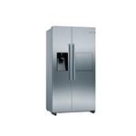 Heladera No Frost Bosch Kag93aiep Doble Puerta Acero Inox