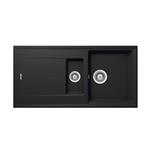 Bacha Cocina Doble Pileta Hafele Magnum Cuarzo C/ Escurridor