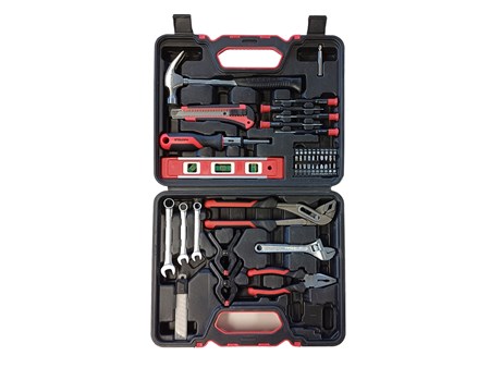Set De Herramientas 50 piezas Hafele + delantal carpintero