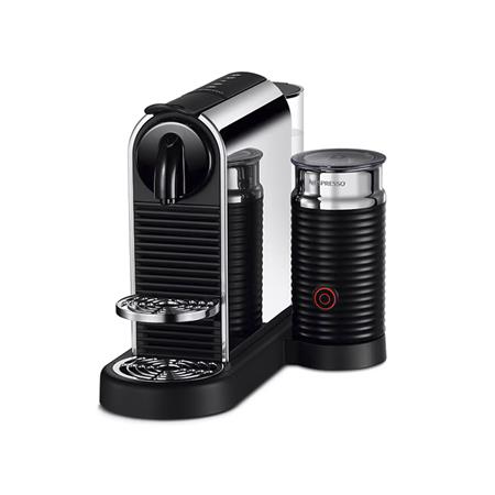 Cafetera Nespresso Inissia Rojo + Espumadera Aeroccino Negro