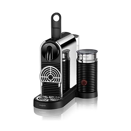 Cafetera Nespresso Inissia Rojo + Espumadera Aeroccino Negro