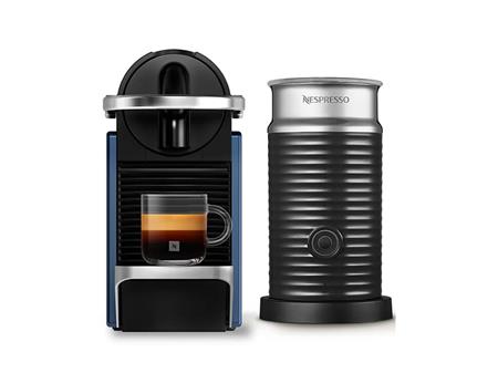CAFETERA NESPRESSO PIXIE BLUE AZUL CAFÉ EXPRESSO + AEROCCINO