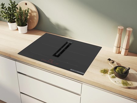 Anafe Eléctrico Inducción Con Extractor Bosch PVQ731H26E