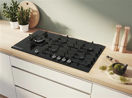 Anafe Gas Cocina Bosch 5 Hornallas Serie 8 Prs9a6h40 90 Cm