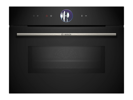 Horno Eléctrico Con Microondas Bosch Cmg7761b1 Empotrable