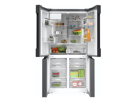 Heladera No Frost Bosch KFI96AXEA Multi Puerta Negro