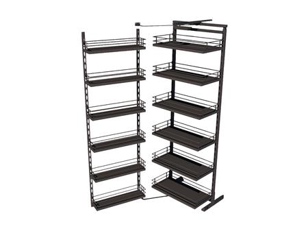 Despensa Extraíble Alta Hafele 548.65.011 600mm 12 Canastos