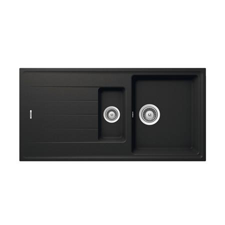 Bacha Cocina Doble Pileta Hafele Magnum Cuarzo C/ Escurridor