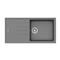 Bacha Cocina Simple Pileta Hafele Horizon Cuarzo Escurridor